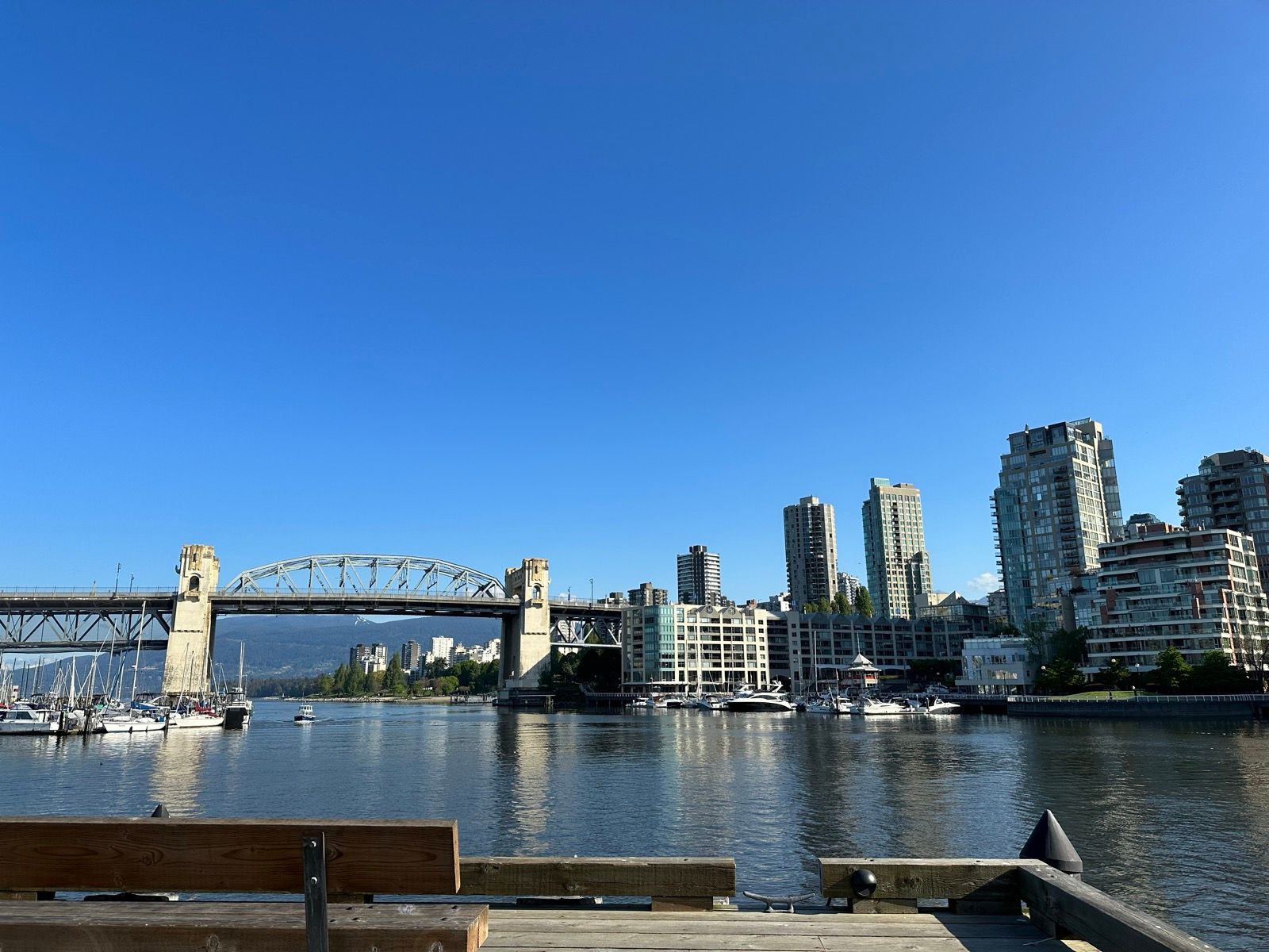 Great cycling around Vancouver through Stanley Park and Granville Island